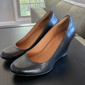 Clarks Indigo Wedge Heel